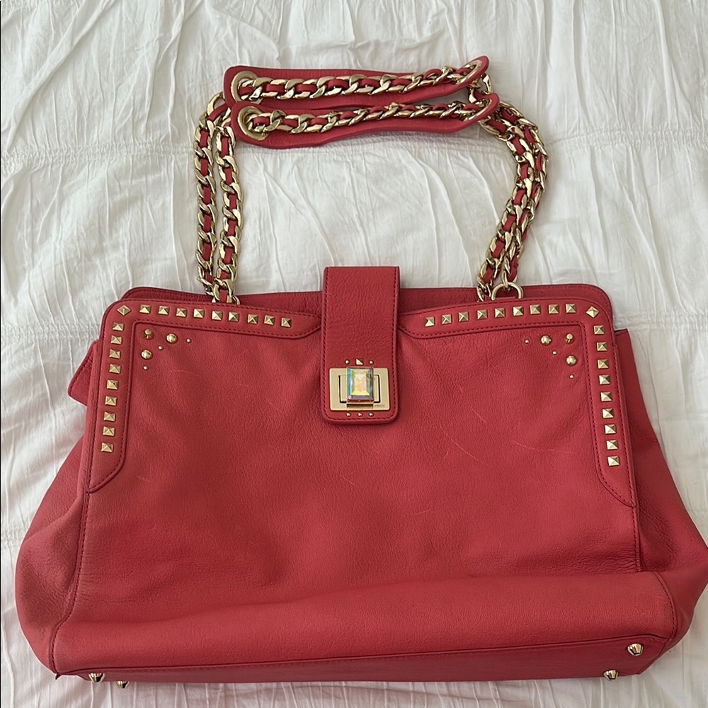 Juicy Couture Leather Studded Handbag